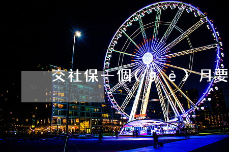 交社保一個(gè)月要交多少
