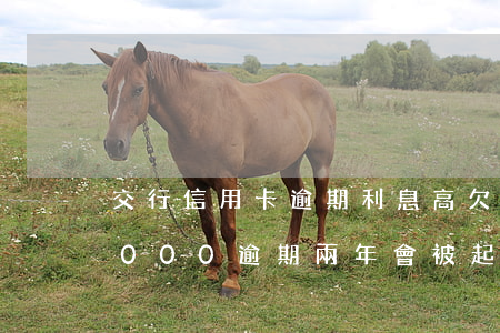 交行信用卡逾期利息高(欠交通銀行信用卡4000逾期兩年會被起訴嗎)