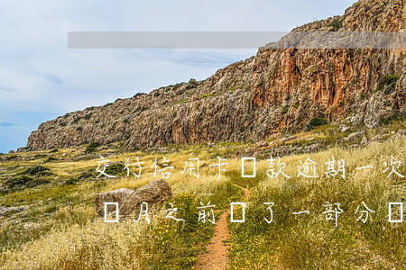 交行信用卡還款逾期一次(交行信用卡逾期4個月,之前還了一部分,現(xiàn)在要起訴我)