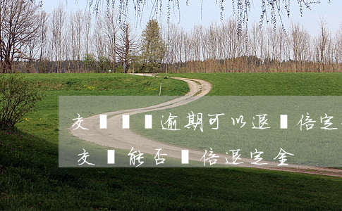 交車時間逾期可以退雙倍定金嗎-4s延期交車能否雙倍退定金