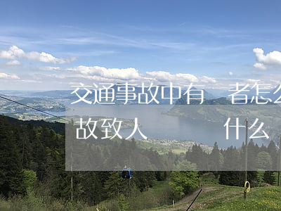 交通事故中有傷者怎么判責(zé)(交通事故致人傷殘負什么責(zé)任)