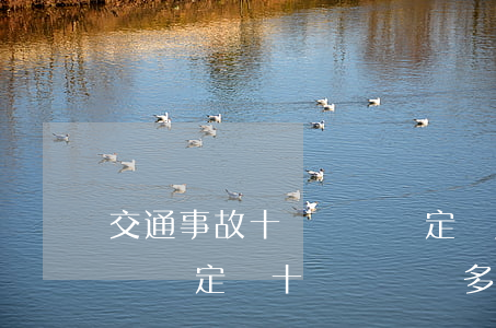 交通事故十級傷殘鑒定費用多少(交通事故傷殘鑒定為十級賠償費多少)