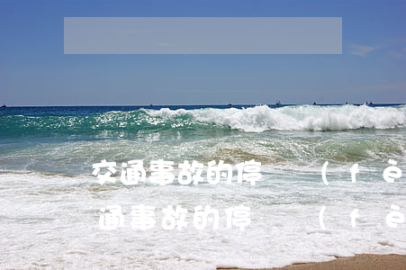 交通事故的停車費(fèi)多少錢一天(交通事故的停車費(fèi)多少錢一天)