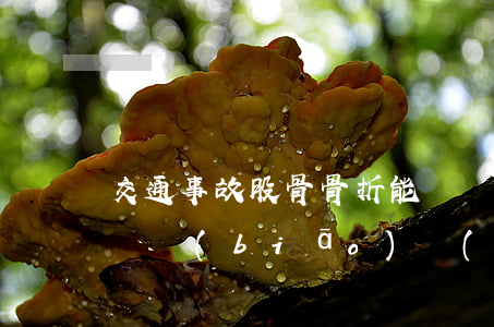 交通事故股骨骨折能賠償多少錢(股骨骨折賠償標(biāo)準(zhǔn))