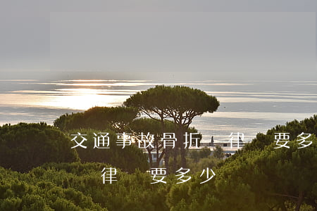 交通事故骨折請律師要多少錢(交通事故骨折請律師要多少錢)