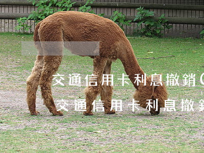 交通信用卡利息撤銷(xiāo)怎么操作（交通信用卡利息撤銷(xiāo)）