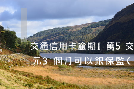 交通信用卡逾期1萬5(交通信用卡逾期1萬元3個月可以銀保監(jiān)會申請分期嗎)