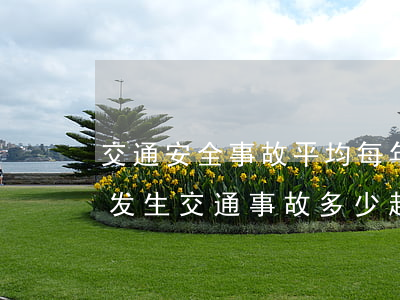 交通安全事故平均每年有多少(我国平均每年发生交通事故多少起)