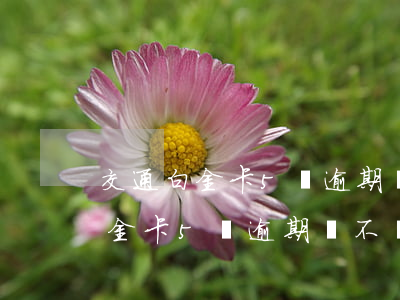 交通白金卡5萬逾期會不會再降額-交通白金卡5萬逾期會不會再降額了