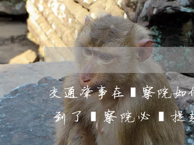 交通肇事在檢察院如何請求不起訴(交通肇事到了檢察院必會提起公訴嗎)