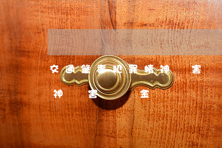交通肇事犯罪精神損害賠償(交通肇事罪與精神損害賠償金)