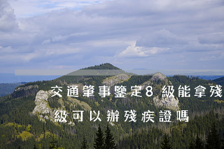 交通肇事鑒定8級能拿殘疾證嗎(傷殘鑒定八級可以辦殘疾證嗎)