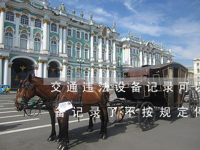 交通违法设备记录可以不处理吗(交通技术设备记录了不按规定停车的违法行为)