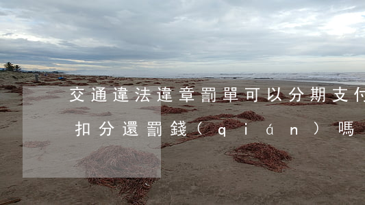 交通違法違章罰單可以分期支付嗎(交通違章扣分還罰錢(qián)嗎)