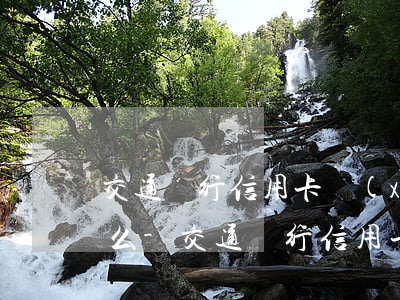 交通銀行信用卡協(xié)商還款需要什么-交通銀行信用卡協(xié)商還款需要什么材料