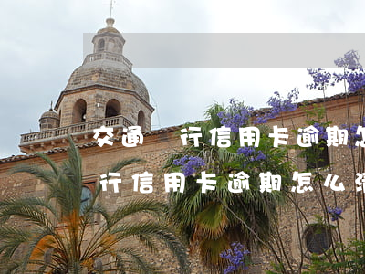 交通銀行信用卡逾期怎么清除記錄-交通銀行信用卡逾期怎么清除記錄的