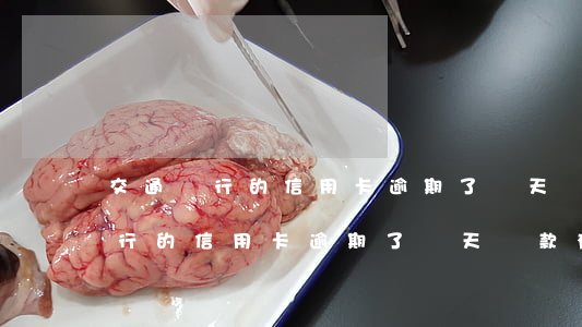 交通銀行的信用卡逾期了幾天還款-交通銀行的信用卡逾期了幾天還款有影響嗎