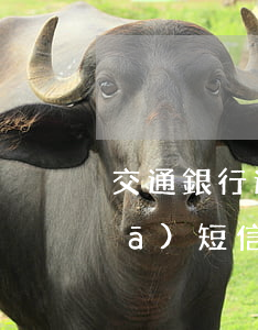 交通銀行逾期三個(gè)月了有人發(fā)短信說(shuō)要上門（交通銀行金條逾期上門）