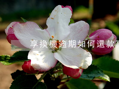 享換機逾期如何還款(享換機逾期如何還款)