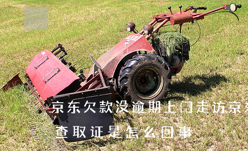 京东欠款没逾期上门走访(京东逾期说上门调查取证是怎么回事)