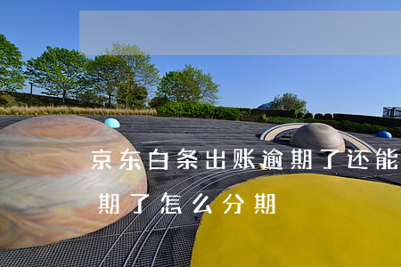 京东白条出账逾期了还能分期吗 京东白条逾期了怎么分期