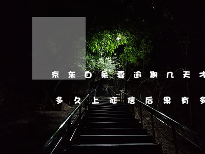 京东白条要逾期几天才上征信(京东白条逾期多久上征信 后果有多严重)