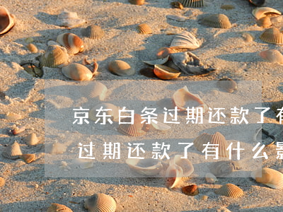 京东白条过期还款了有什么影响-京东白条过期还款了有什么影响吗