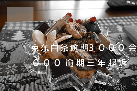 京东白条逾期3000会起诉(京东白条欠3000逾期三年起诉)