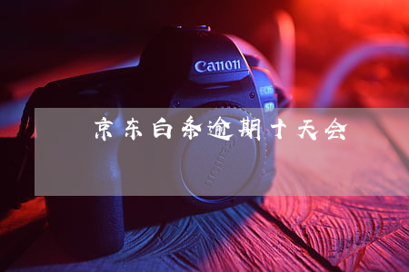 京东白条逾期十天会