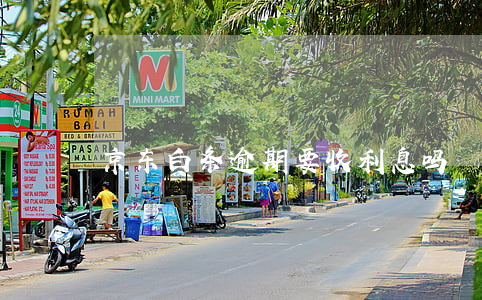 京东白条逾期要收利息吗
