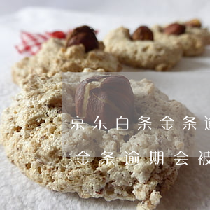 京东白条金条逾期会上失信名单吗(京东白条金条逾期会被列为失信人吗)
