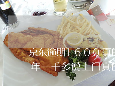 京东逾期1600真的会上门吗(京东逾期半年一千多说上门真的假的?)