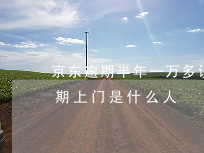 京东逾期半年一万多说上门真的假的?（京东逾期上门是什么人）
