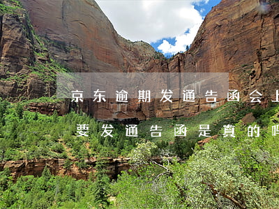 京东逾期发通告函会上门吗(京东逾期五天说要发通告函是真的吗)