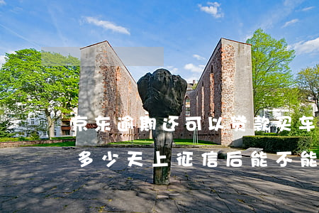 京东逾期还可以贷款买车吗-京东借款逾期多少天上征信后能不能分期买车