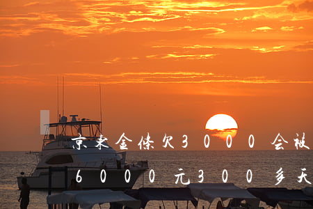 京东金条欠3000会被起诉吗(欠京东金条6000元,300多天会被起诉吗)