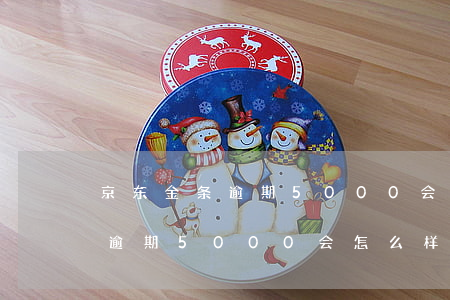 京东金条逾期5000会怎么样-京东金条逾期5000会怎么样吗