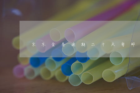 京东金条逾期二十天寄邮件给我