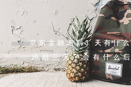 京东金融逾期3天有什么影响(京东金融金条逾期三天了会有什么后果?)