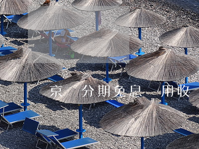 京東分期免息還用收費嗎