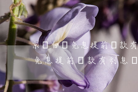 京東白條免息提前還款有利息嗎-京東白條免息提前還款有利息嗎多少