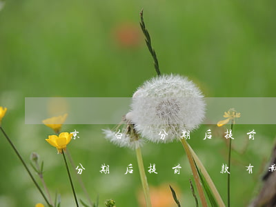 京東白條分期后提前還款有影響-京東白條分期后提前還款有影響嗎