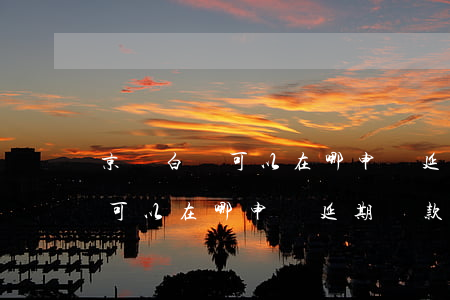京東白條可以在哪申請延期還款-京東白條可以在哪申請延期還款呢