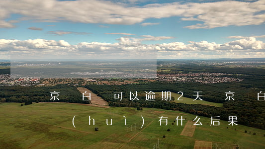 京東白條可以逾期2天嗎 京東白條逾期兩天會(huì)有什么后果?