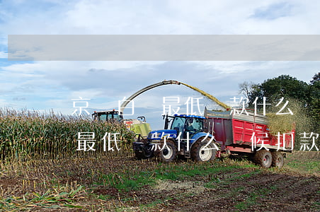 京東白條最低還款什么時候扣款-京東白條最低還款什么時候扣款成功