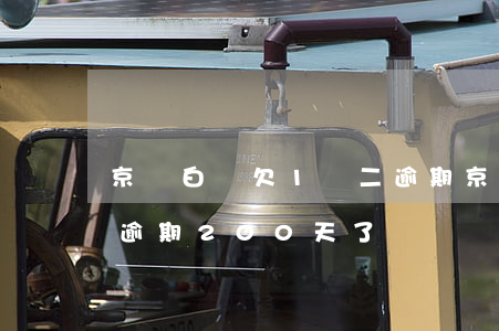 京東白條欠1萬二逾期(京東白條欠8000逾期200天了)