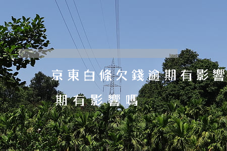 京東白條欠錢逾期有影響嗎(京東白條欠錢逾期有影響嗎)