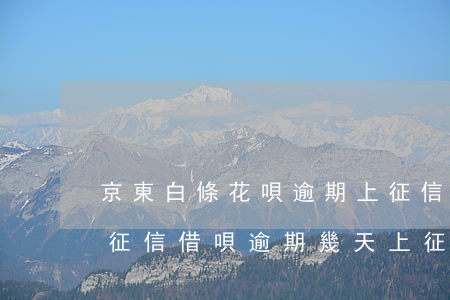京東白條花唄逾期上征信嗎(京東白條逾期上征信?借唄逾期幾天上征信)