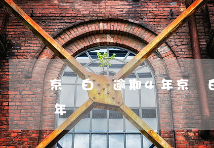 京東白條逾期4年（京東白條5000逾期一年）