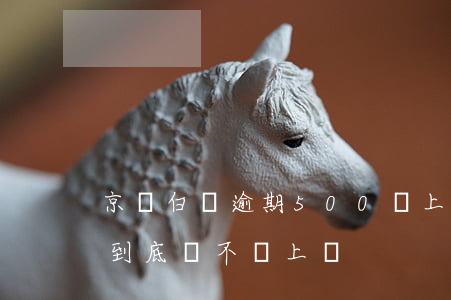 京東白條逾期500會上門嗎(京東白條逾期到底會不會上門)